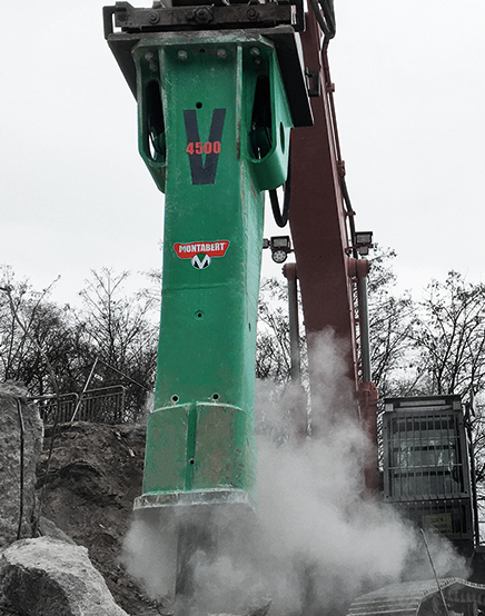 Medium to Heavy Hydraulic Rock Breakers